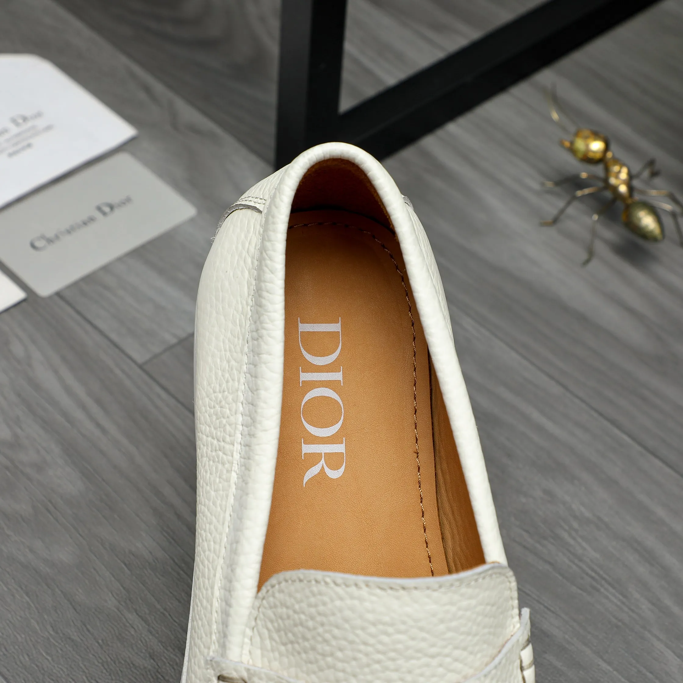 Men's shoes 💰460 Product trademark: Dior "Dior" casual slip-on leather shoes Regular size: 39-44 Product material: Selected pebbled cowhide upper, cowhide lining, rubber outsole